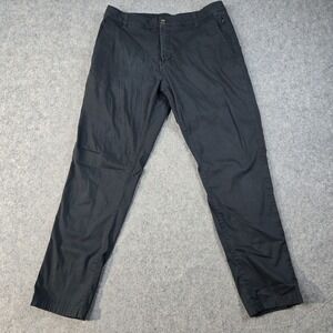 Bird Dogs Pants Mens 34x30 Fits 34x29 Black Lined Golf Performance Stretch